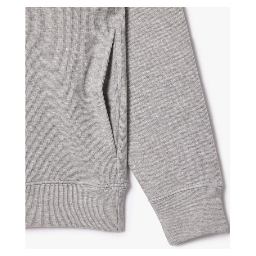 Sweat à col montant zippé