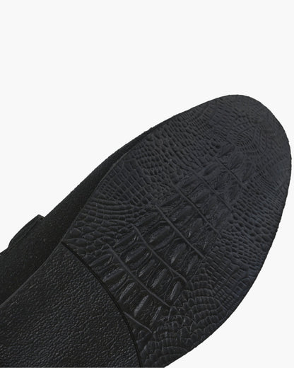 Mocassins en suède de luxe