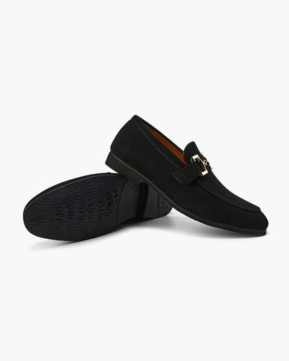 Mocassins en suède de luxe
