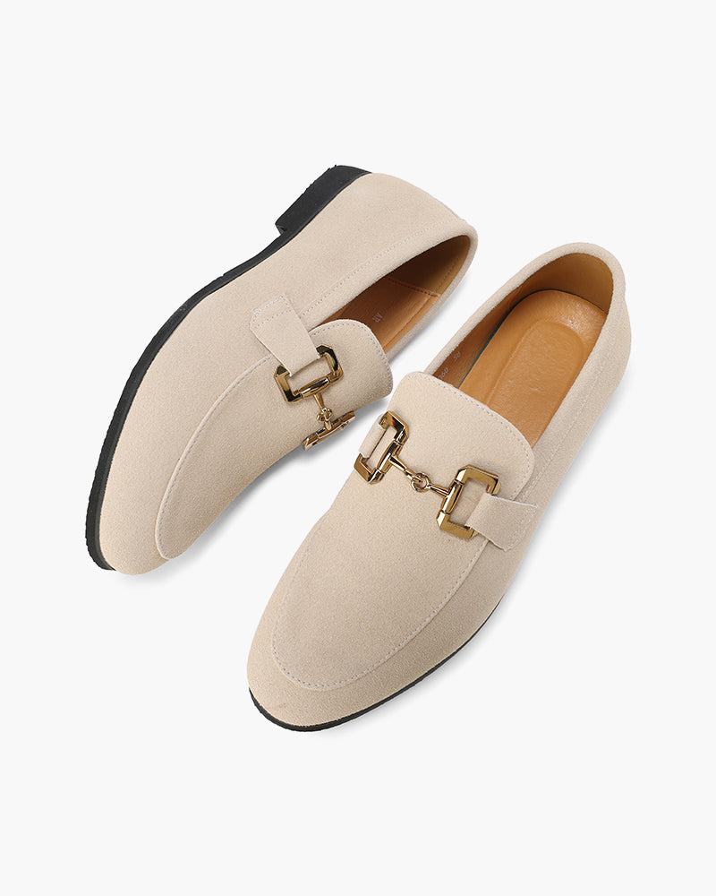 Mocassins en suède de luxe
