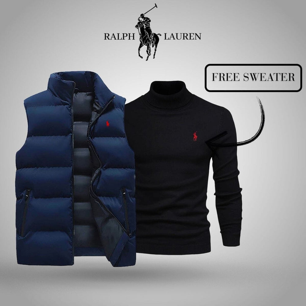 Gilet RL + Pull offert exclusif (LIQUIDATION)